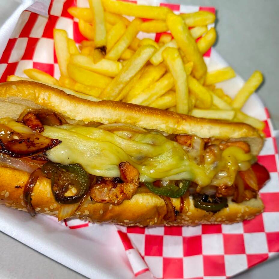 Hot Dog Jumbo con Papas