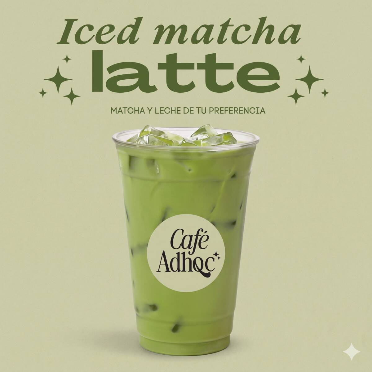 Iced Matcha Latte 12oz
