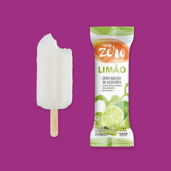 A leveza em um picolé com base de água e o toque cítrico do limão. Para quem busca um sabor mais suave.
Alérgicos: Contém glúten e pode conter derivados de leite, ovos e castanhas.