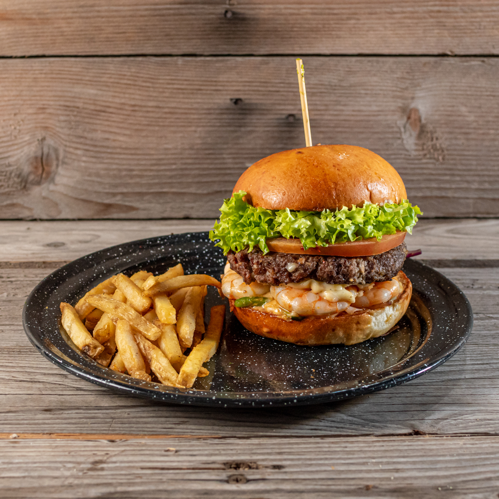 Hamburguesa Mar y Tierra