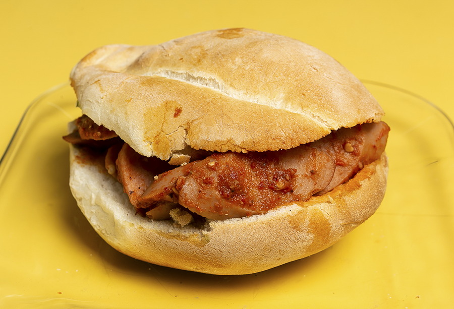 Torta de Milanesa y Torta de Mole Verde