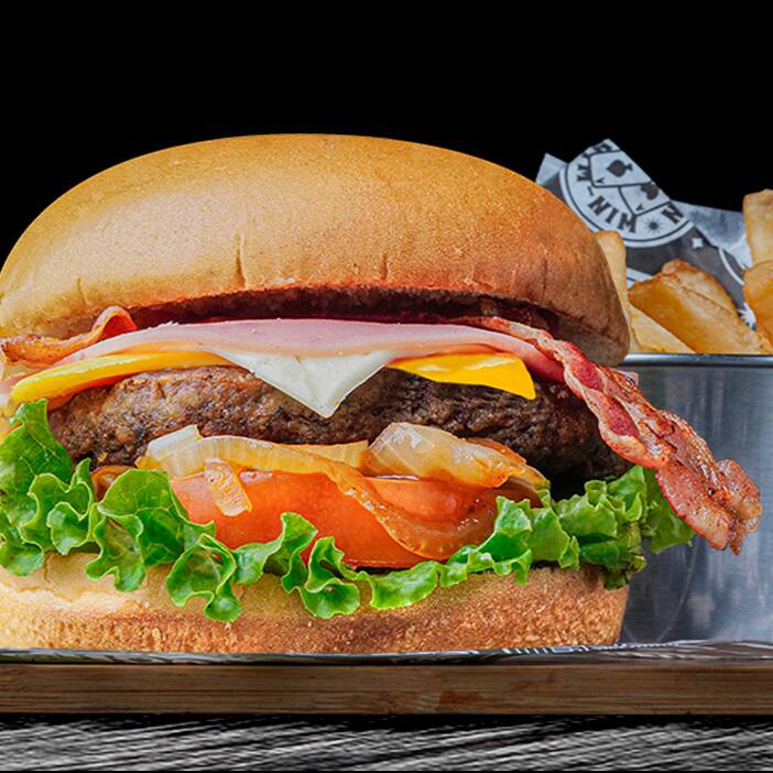 Full House Burger.