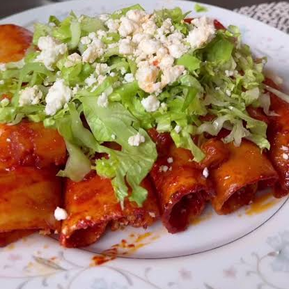 Enchiladas Rojas