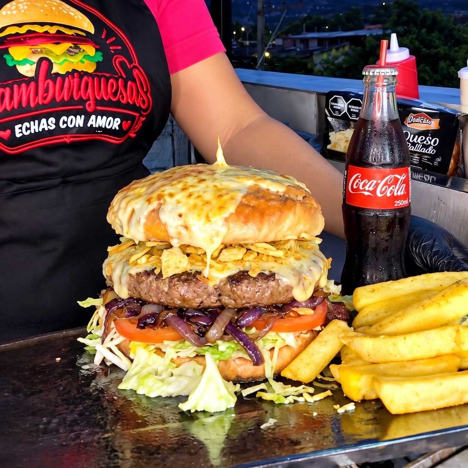 Combo Hamburguesa Sencilla