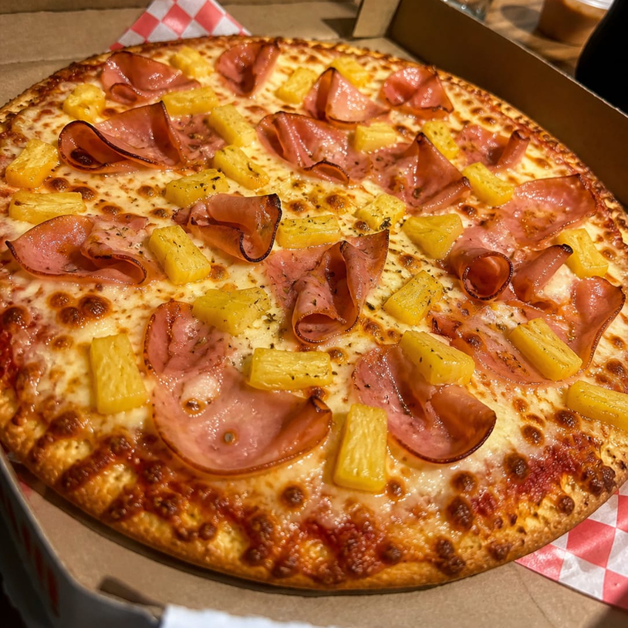 Pizza hawaiana