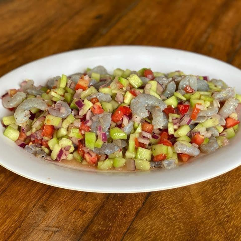 Ceviche de Camarón Crudo Mediano