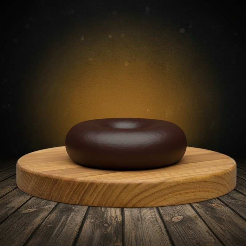 Dona Cubierta de Chocolate