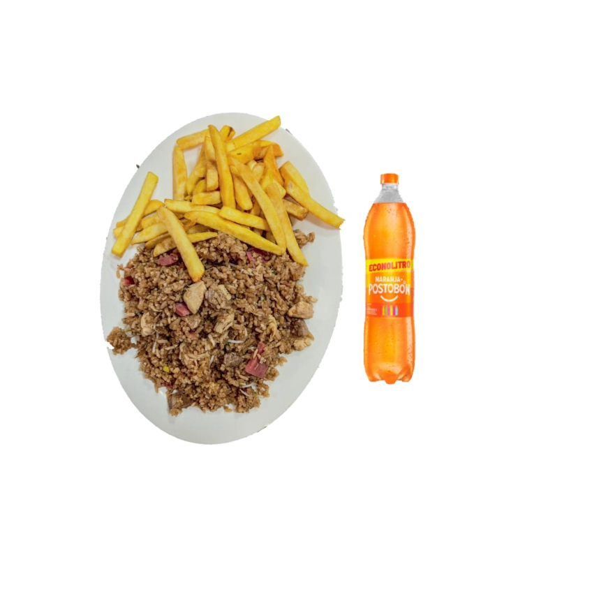 combo Arroz 500 gr mas Bebida