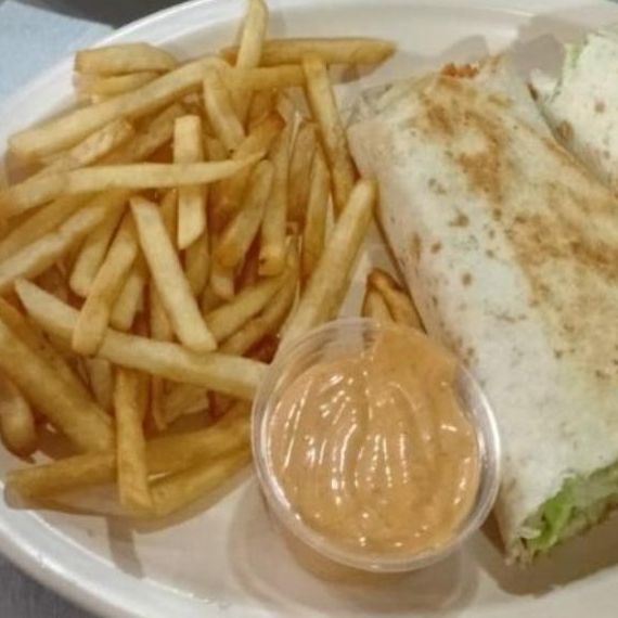 Chicken Wrap 1 Burrito