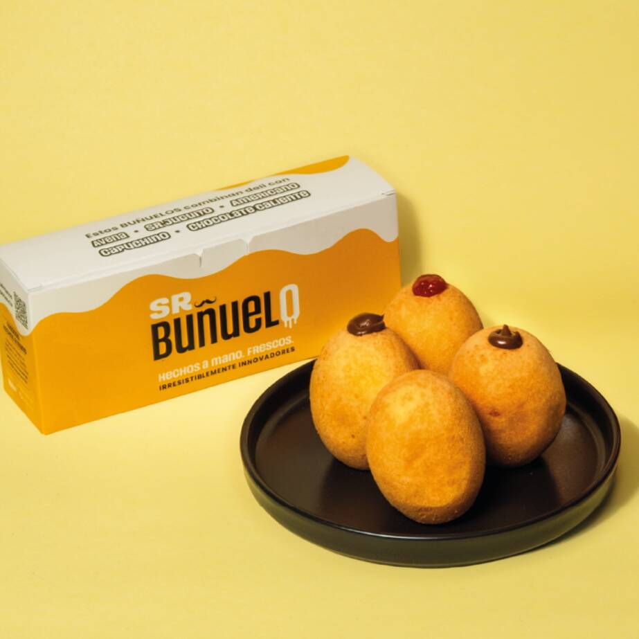 Caja X 4 Buñuelos Mixta