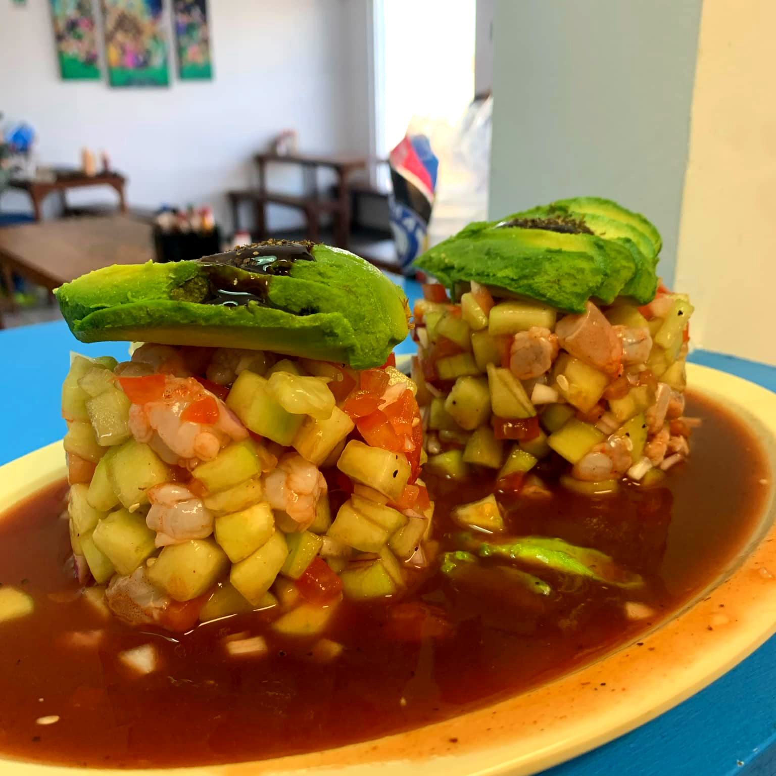 TOSTADA DE CAMARON