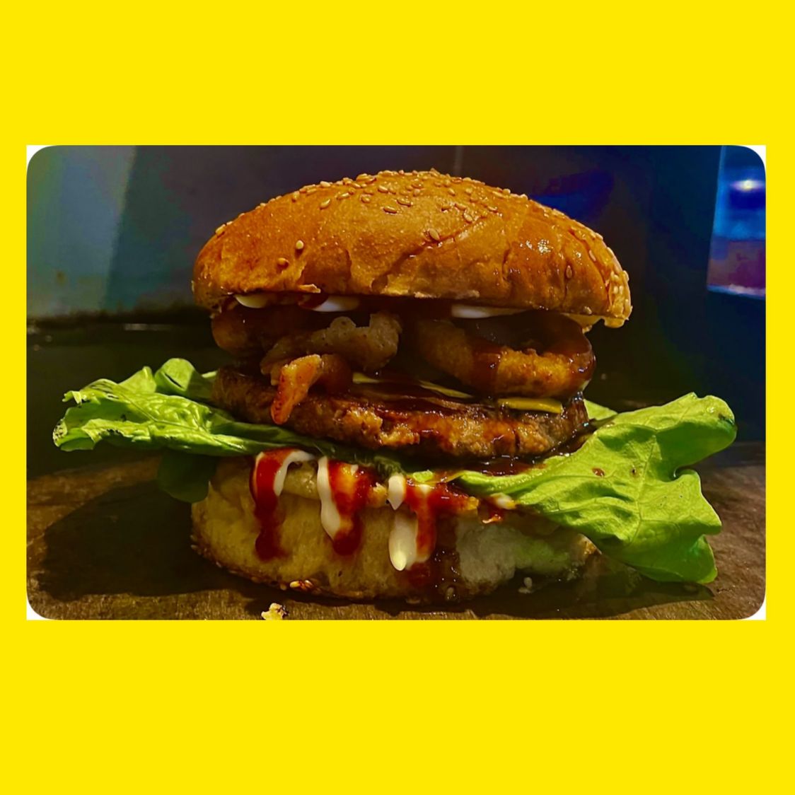 Hamburguesa Texana Con Papas