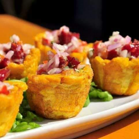 Patacones Acevichados