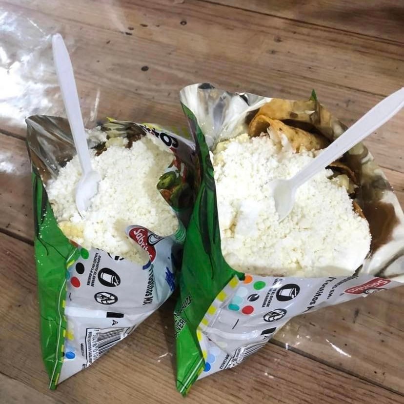 Salchipapas + Tostielote