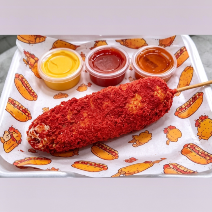 Banderilla Coreana de Flamin Hot