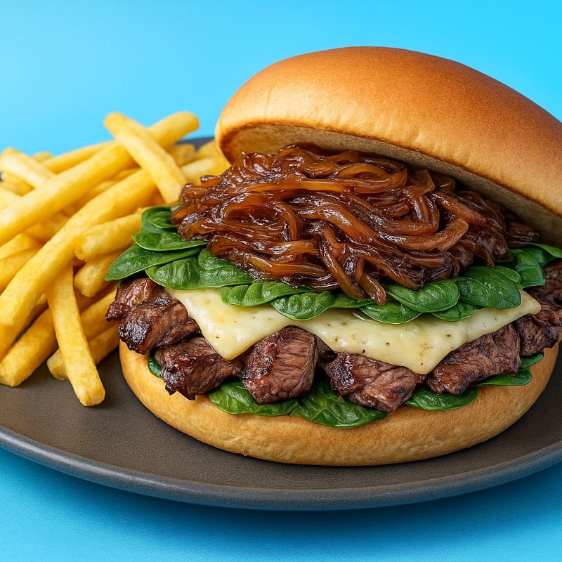 Hamburguesa Arrachera