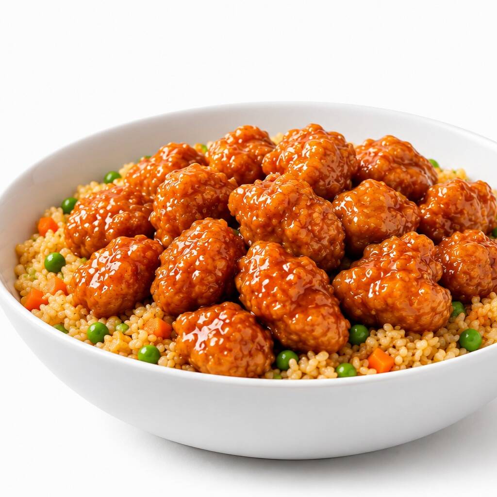 Tonkatsu a la Naranja Bowl