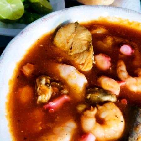 Sopa de mariscos