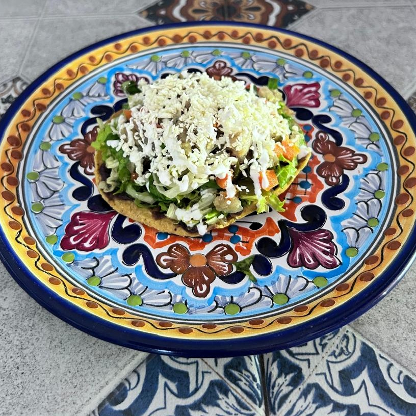 Tostada de tinga