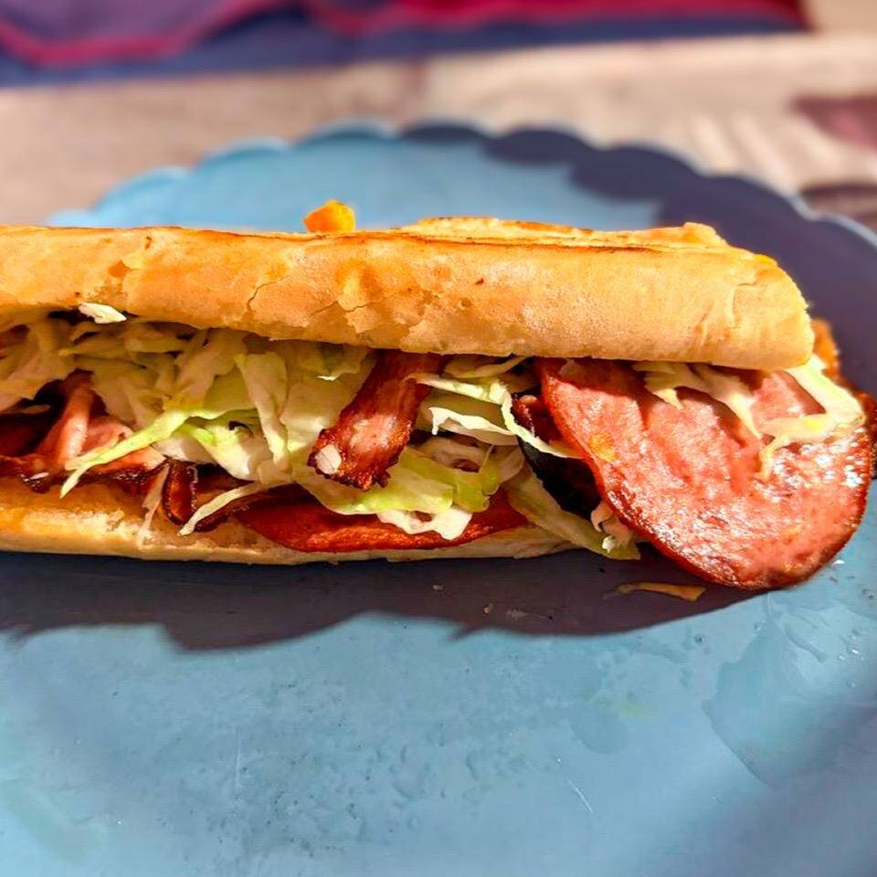 Tranca De Arcoíris Con Pollo