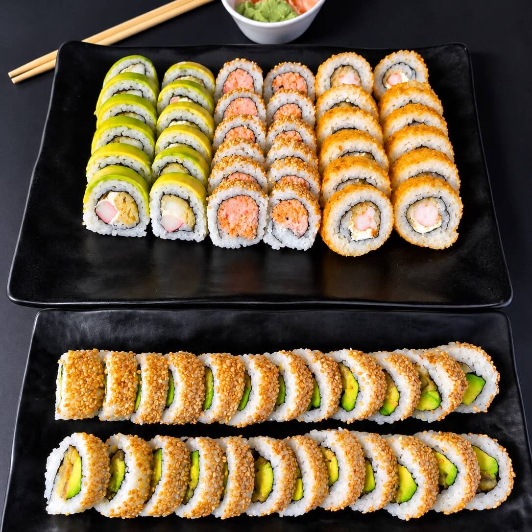 Super Promo 60 Bocados de Sushi