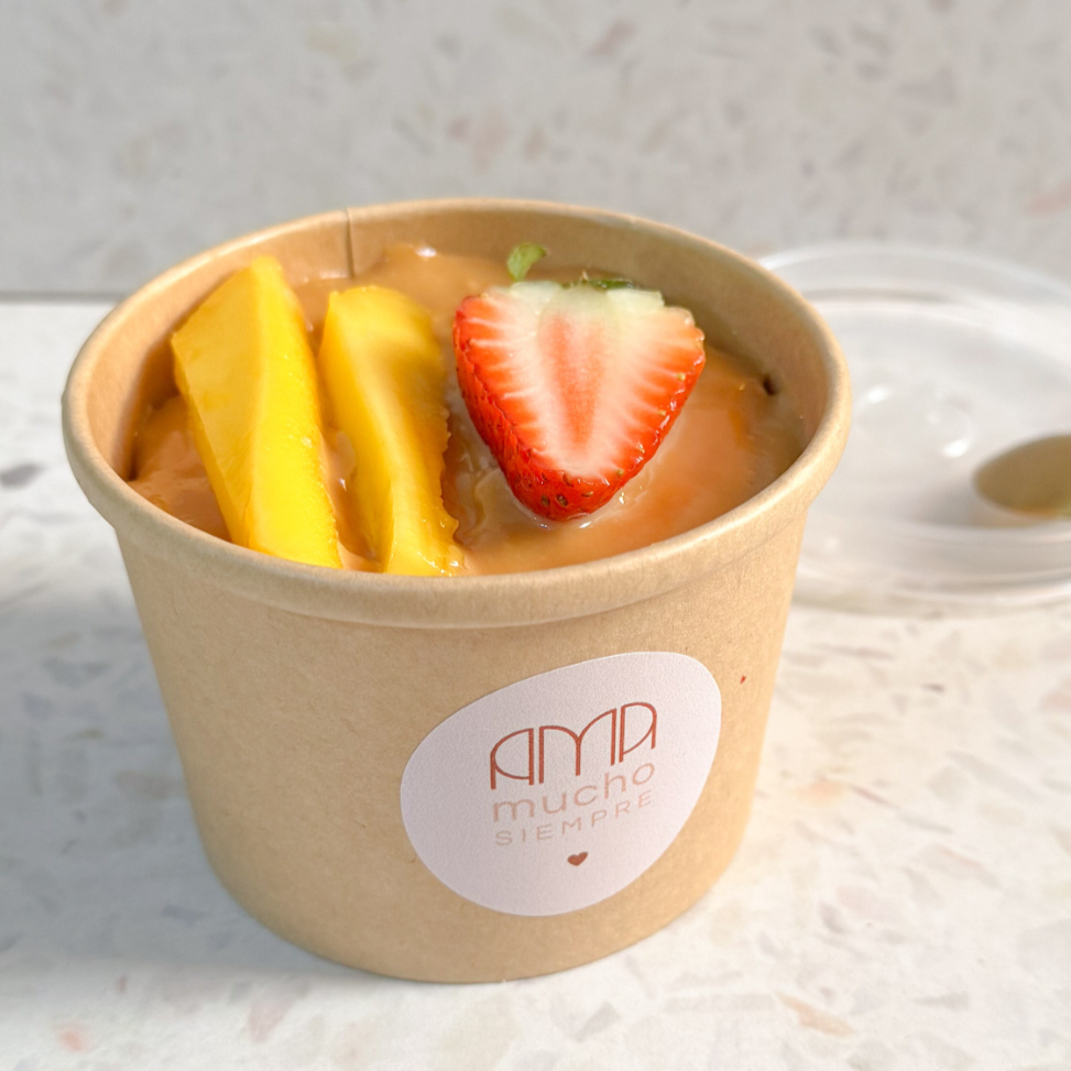 Alfajor con Fresas y Mango