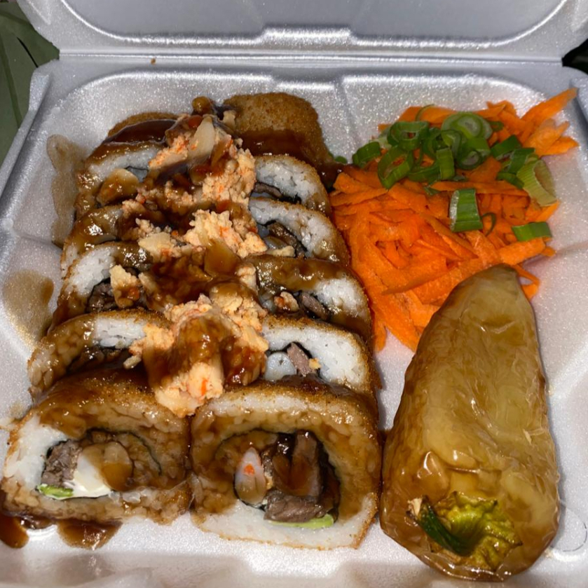 Sushi Empanizado Mar y Tierra