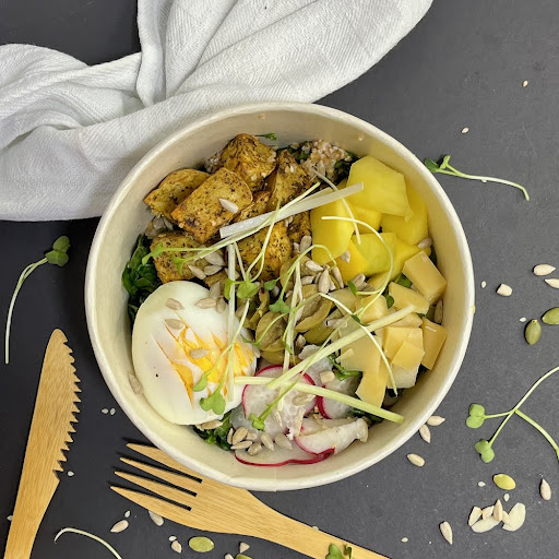 Ensalada de Kale y Trigo Americano