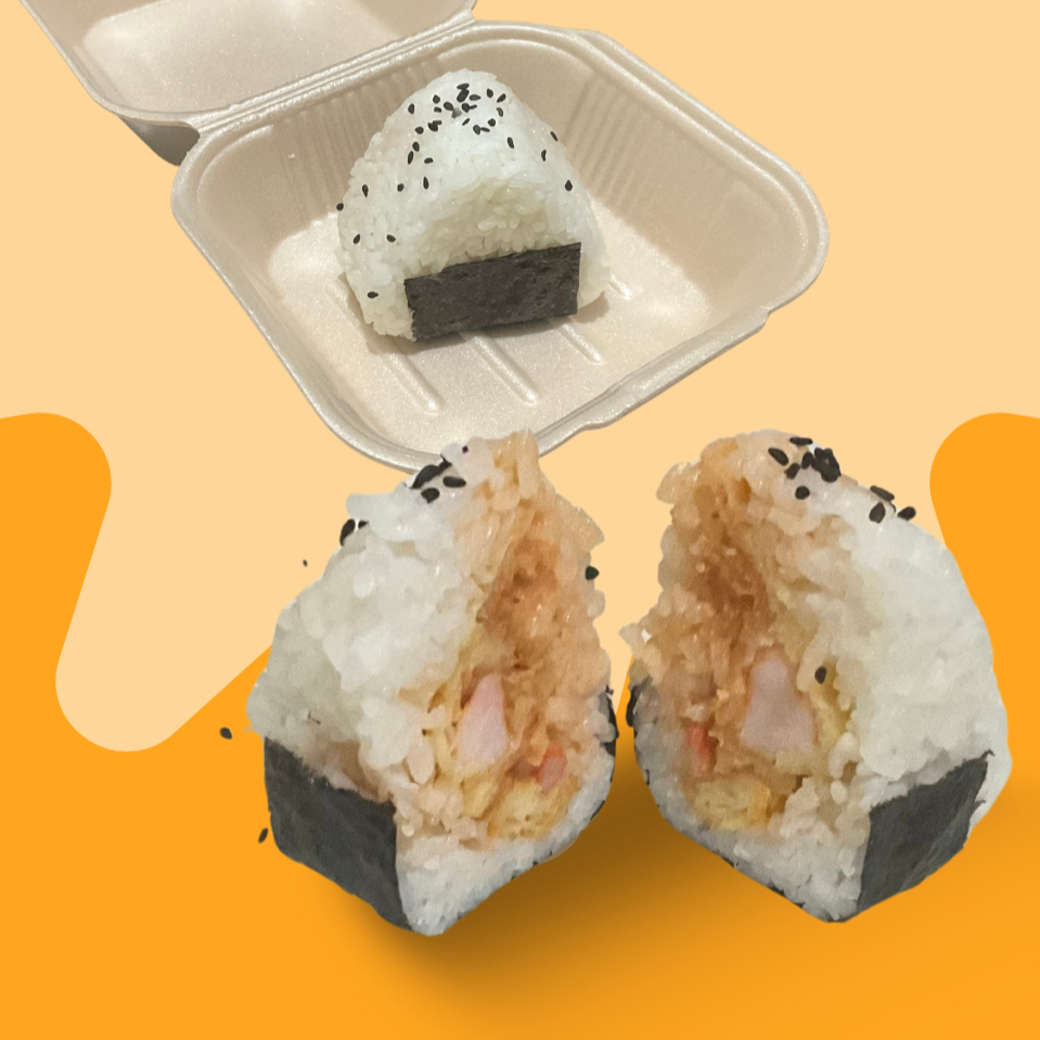 Onigiri (Camarón Tempura con Aderezo Chipotle)