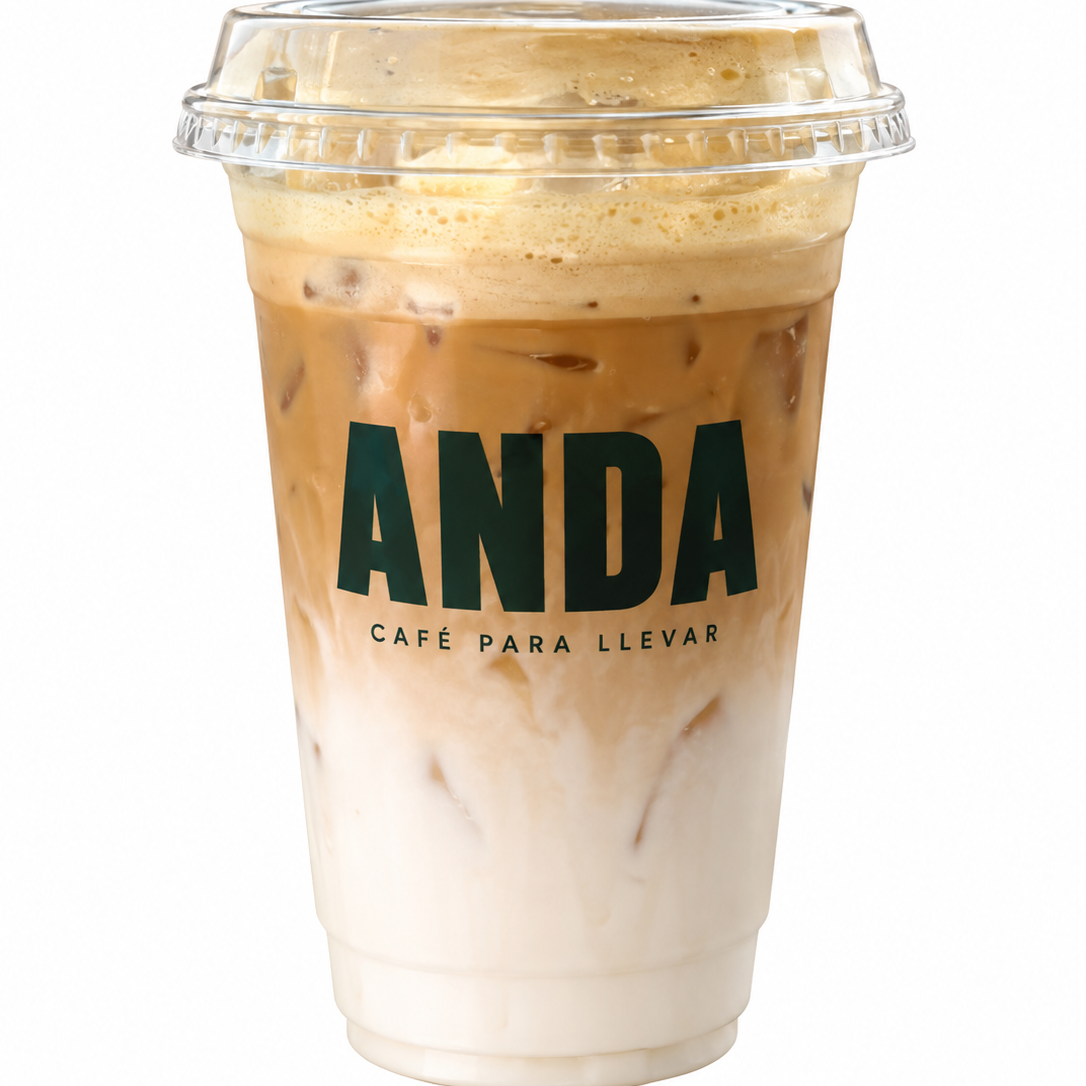 2 lattes 16 oz frios