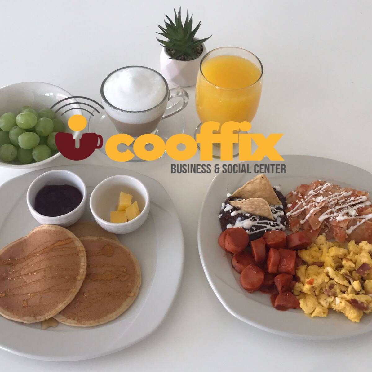 Promo. Desayuno Completo Ejecutivo + CAPUCHINO