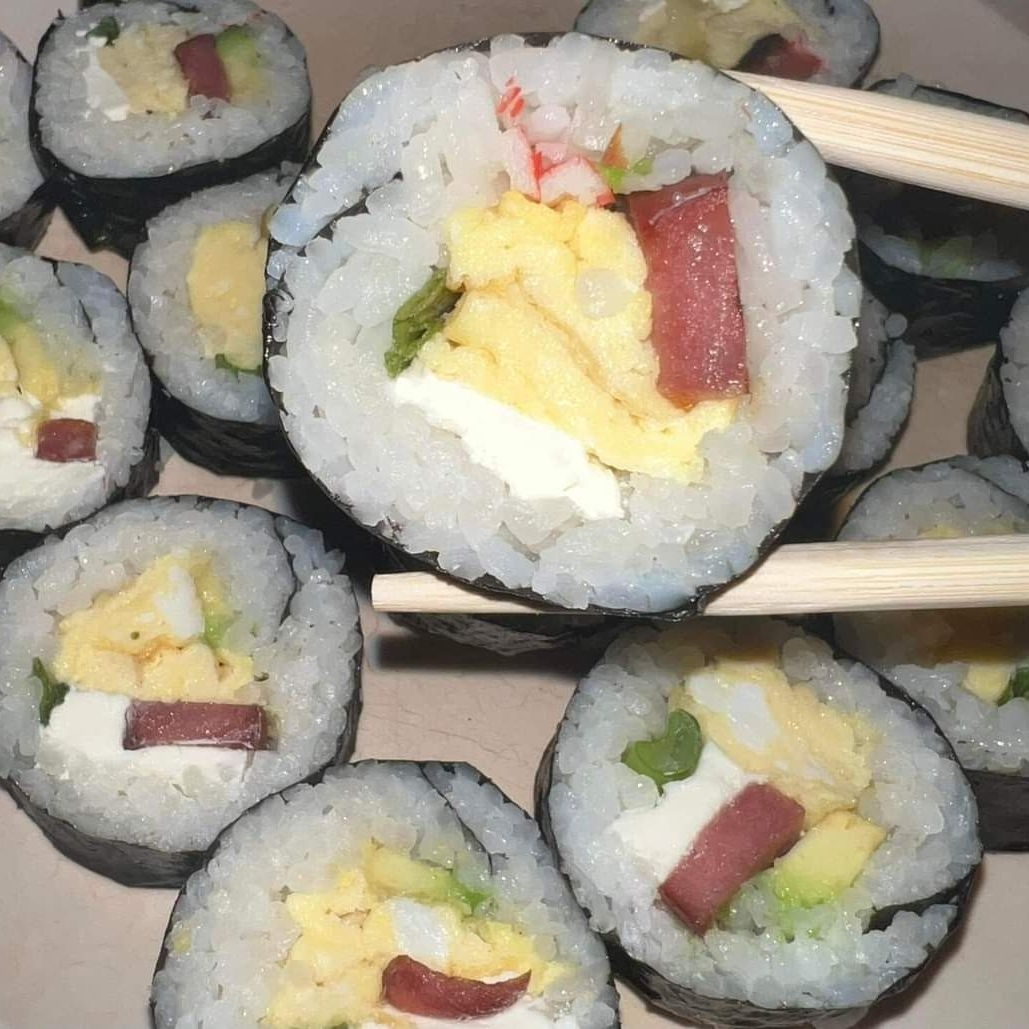 Kimbap Rollo Estilo Coreano (8 Rueditas)