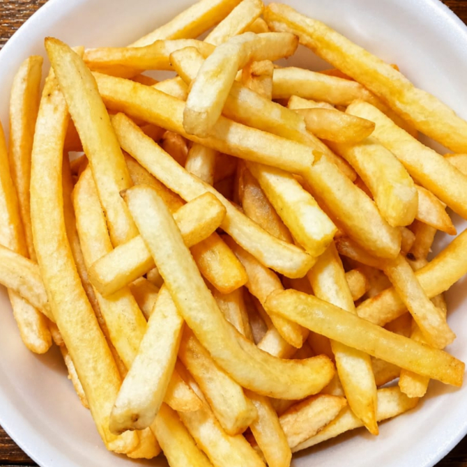 Batata Palito, Frita