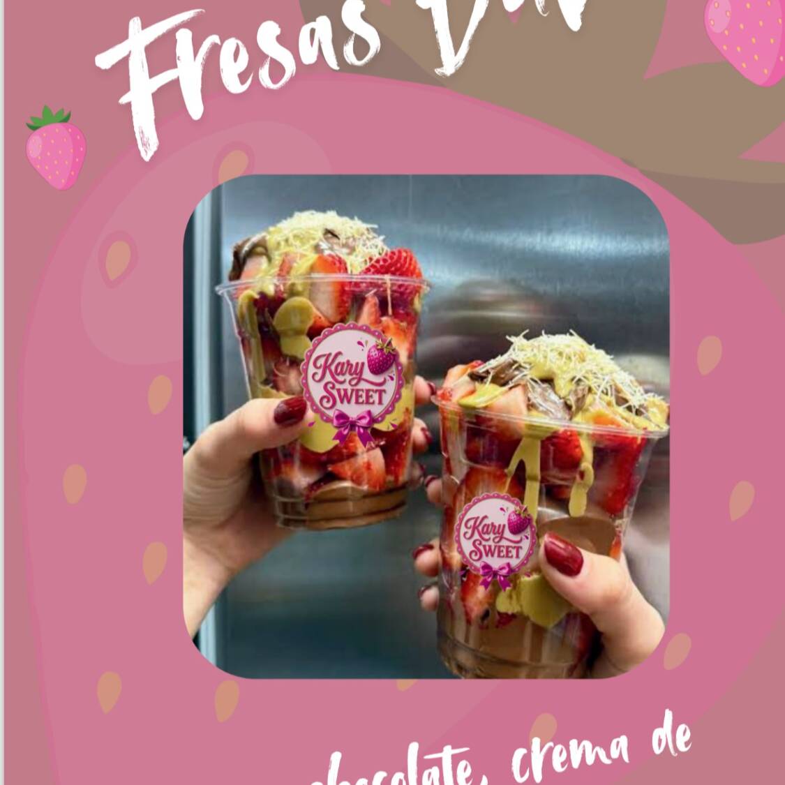 Fresas Dubái Grande