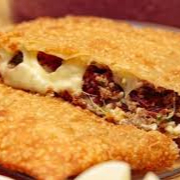 Carne moida com mussarela