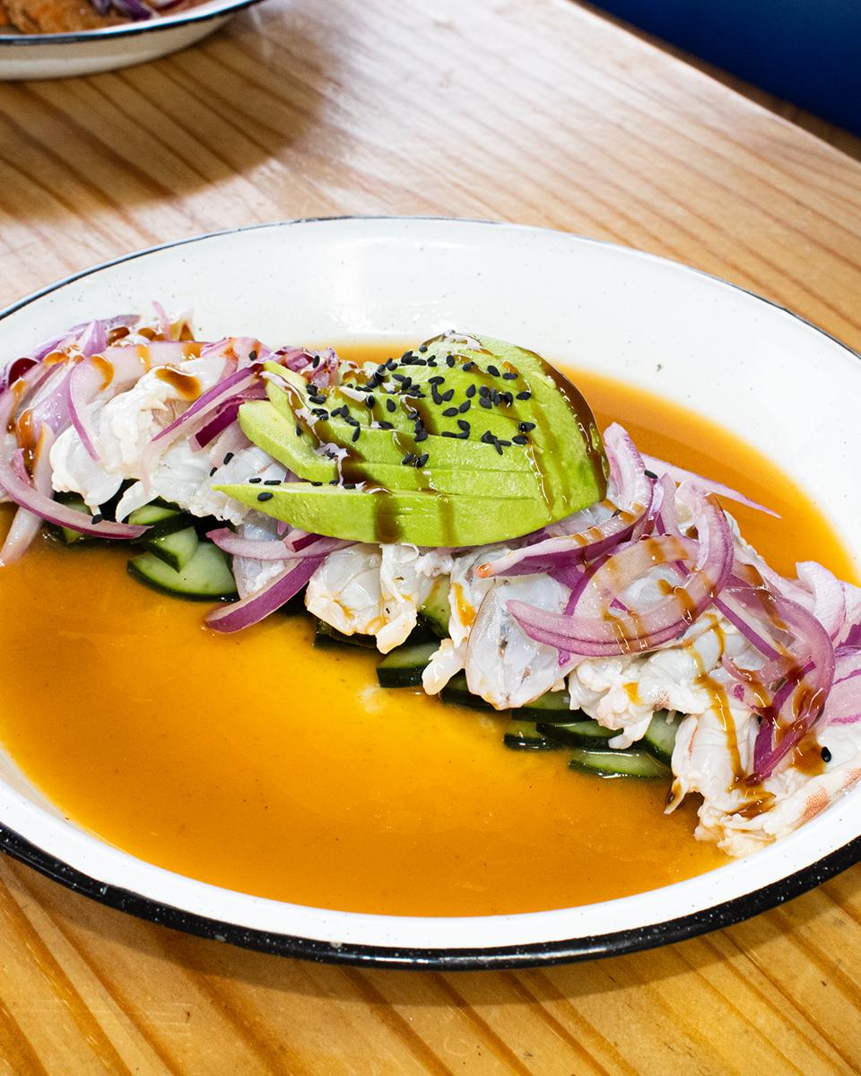 AGUACHILE DE CAMARÓN MARACUYÁ