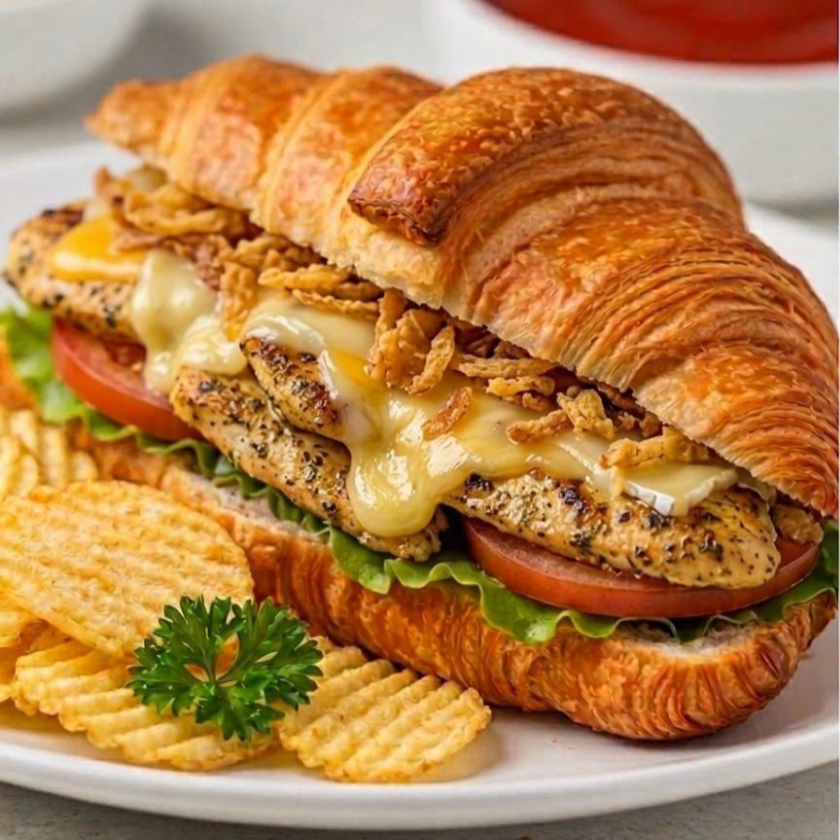Chicken Crunch Croissant