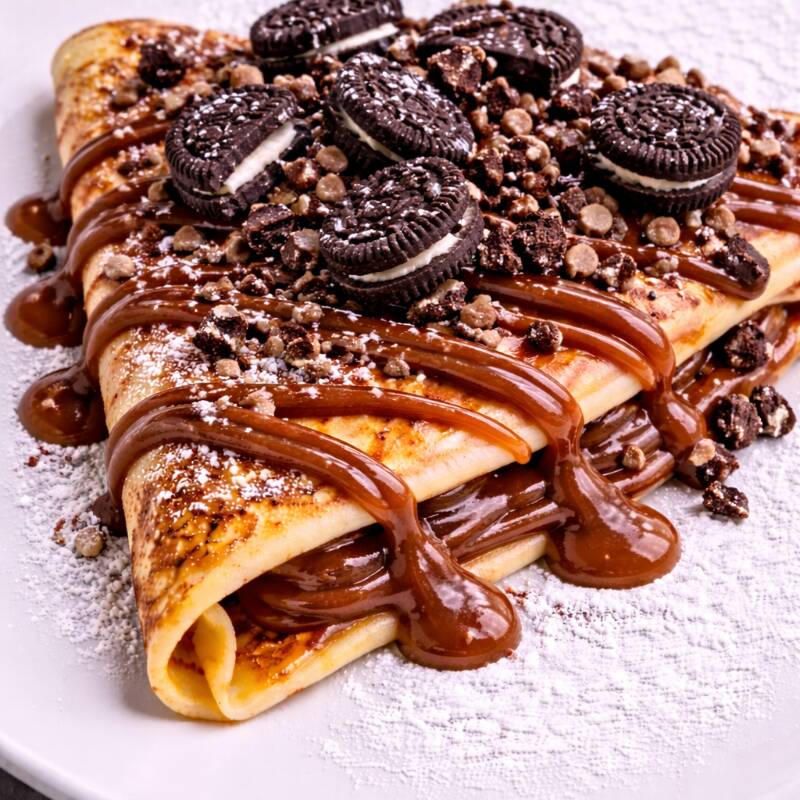 Crepa De OREO con Nutella