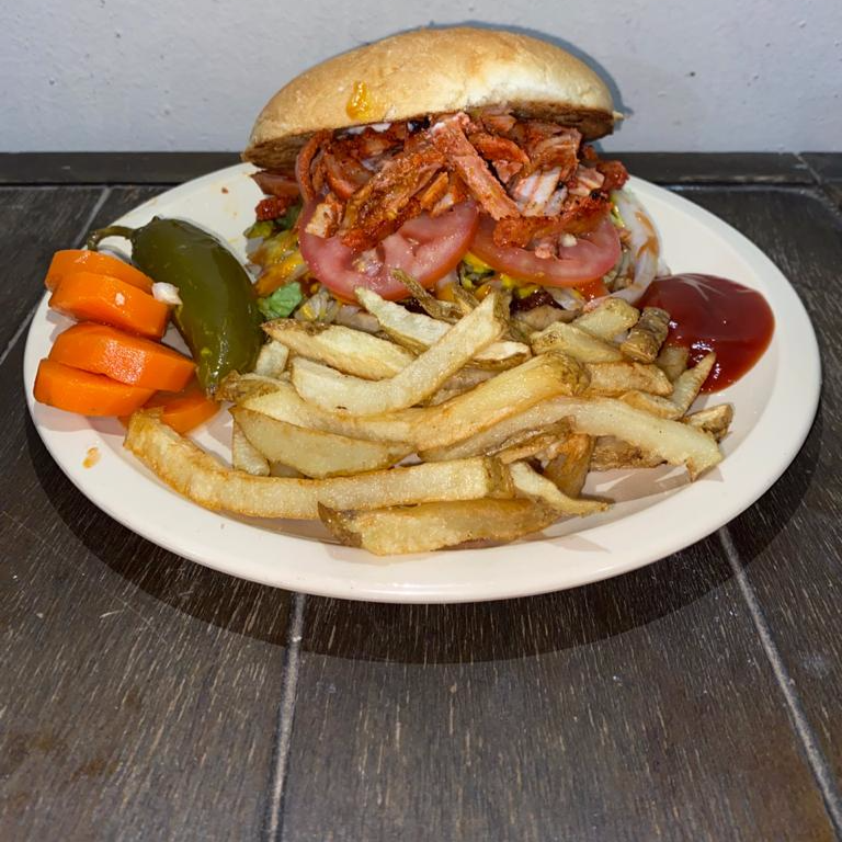 Hamburguesa con Pastor