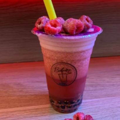 Bubble Tea de Frambuesa 16 Oz.