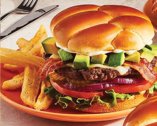 Bacon Avocado Cheeseburger