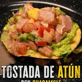 2 TOSTADAS DE ATUN FRESCO + SODA
