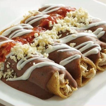 Enfrijoladas Habaneras
