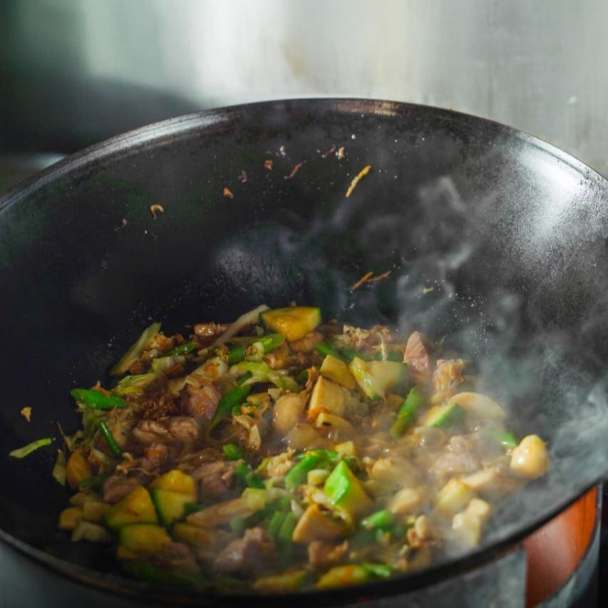 Wok Lomo de Cerdo