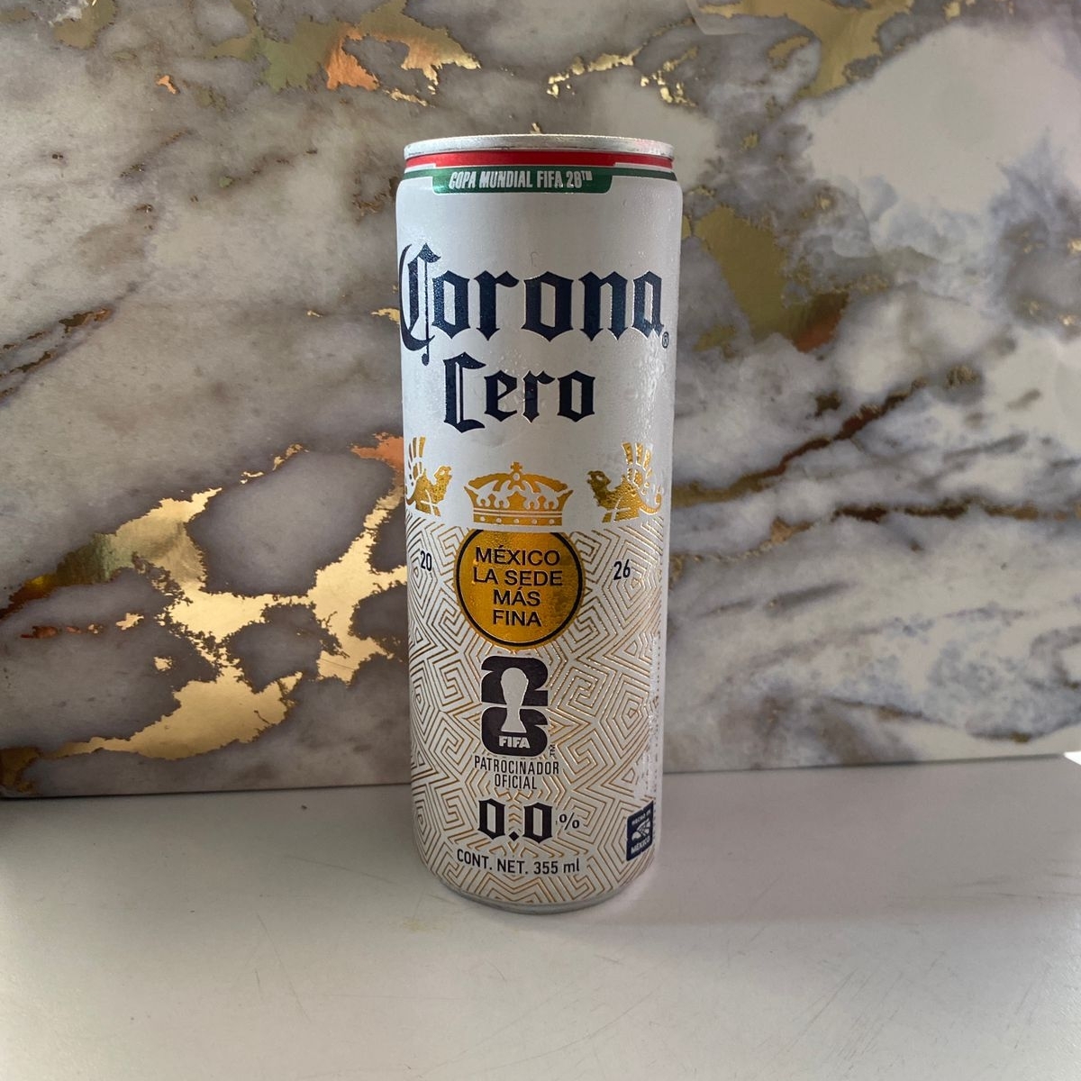 Cerveza de lata corona cero 355ml