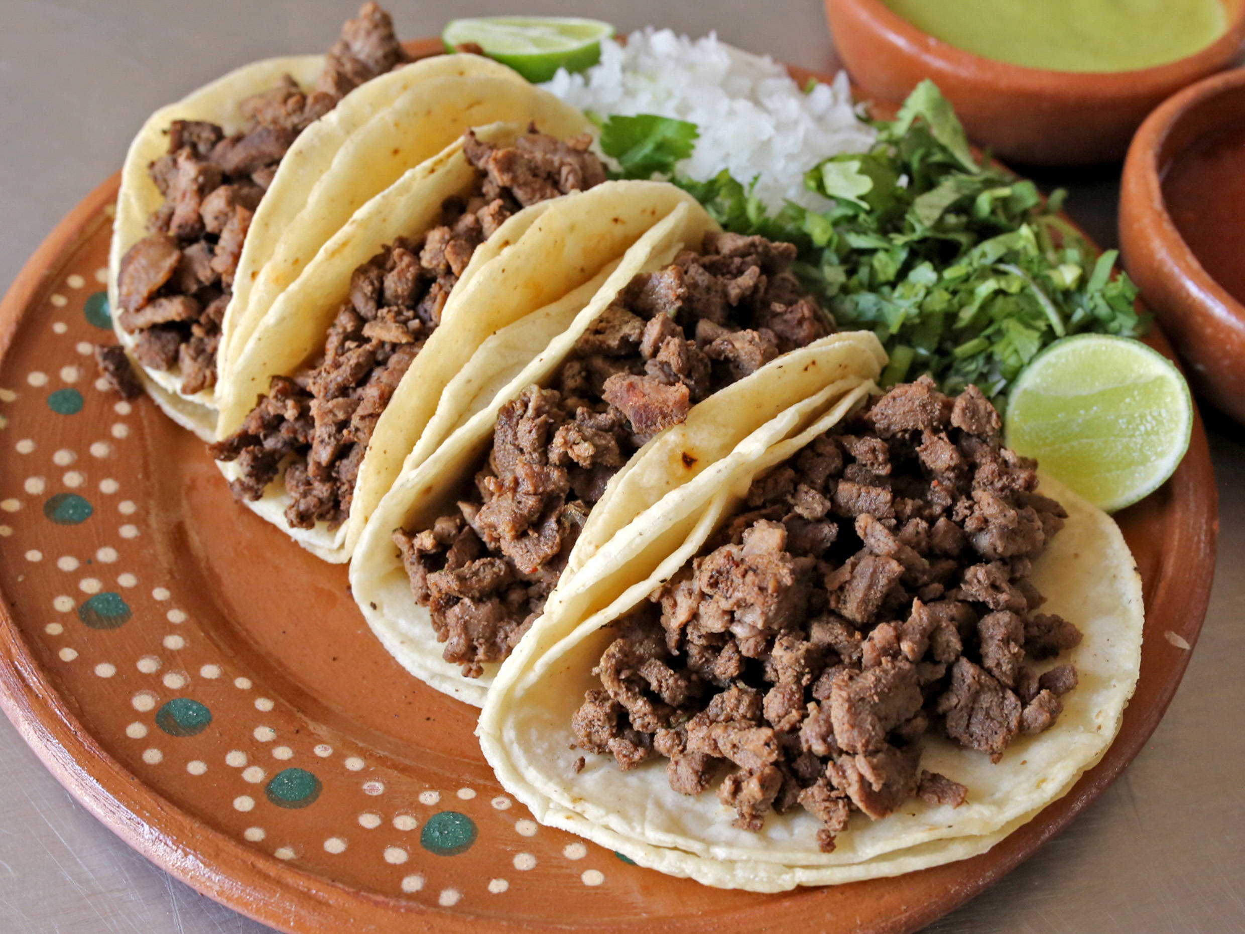 Tacos de bistec