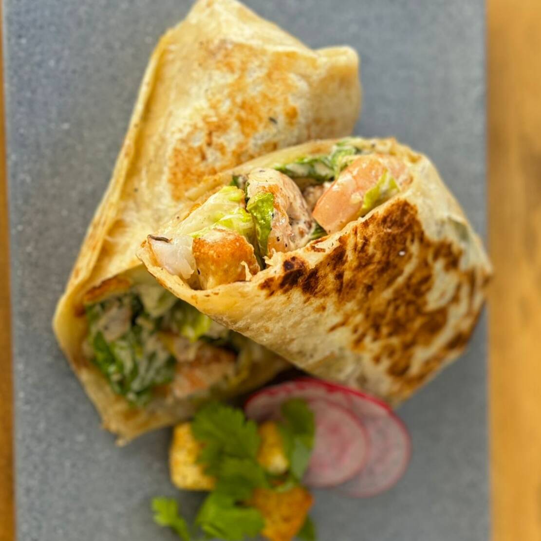 Wrap Cesar con Pollo