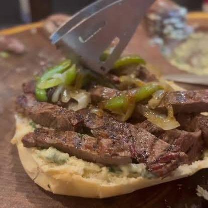 Torta de arrachera