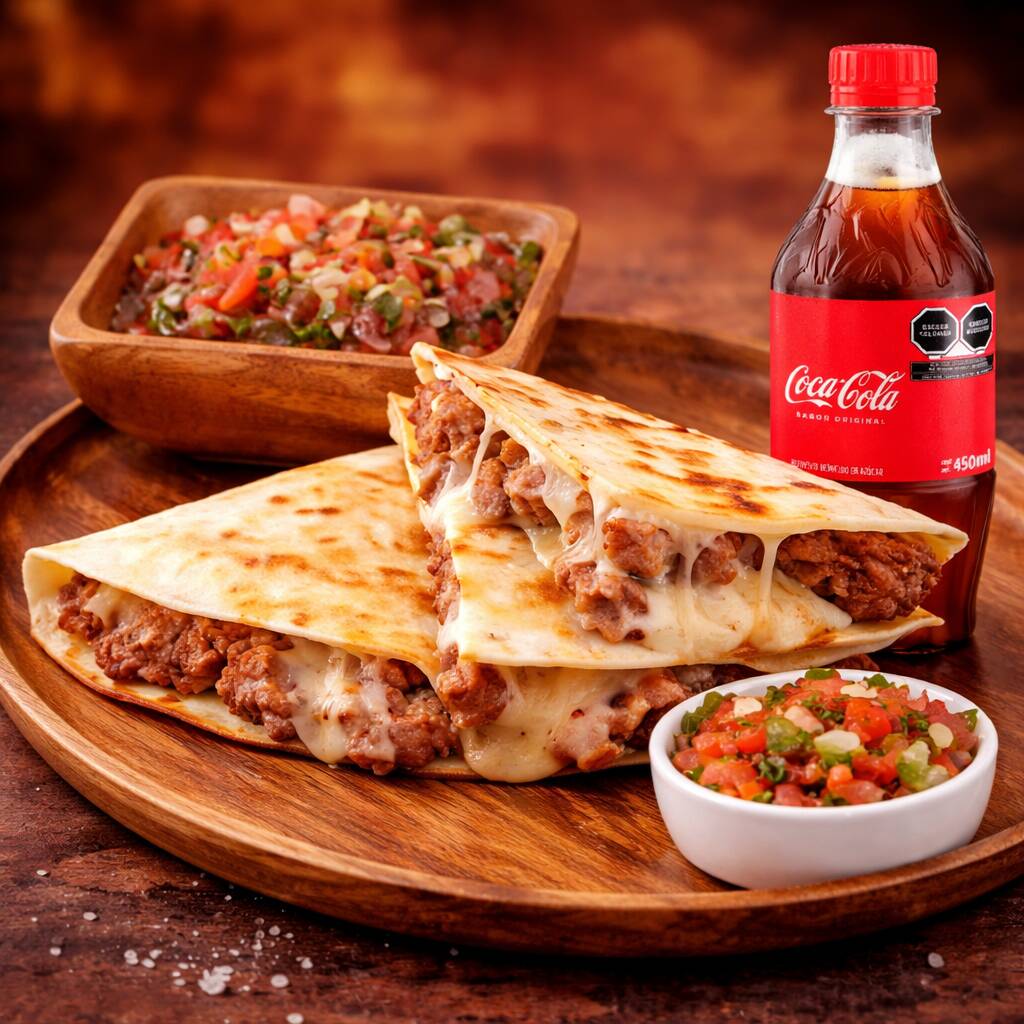 Combo Quesadilla Choriqueso (pico de Gallo)