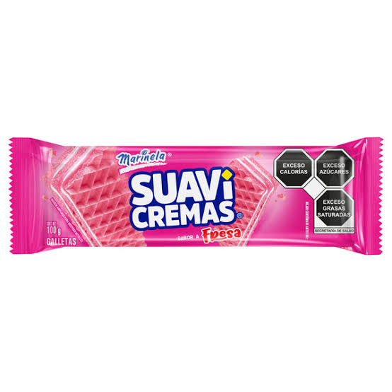 Suavicremas Fresa MARINELA 100g